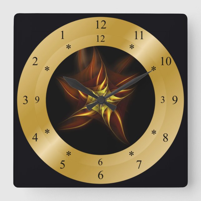 Carrée Horloge horaire ~ Apophyse de déformation temporel (Recto)