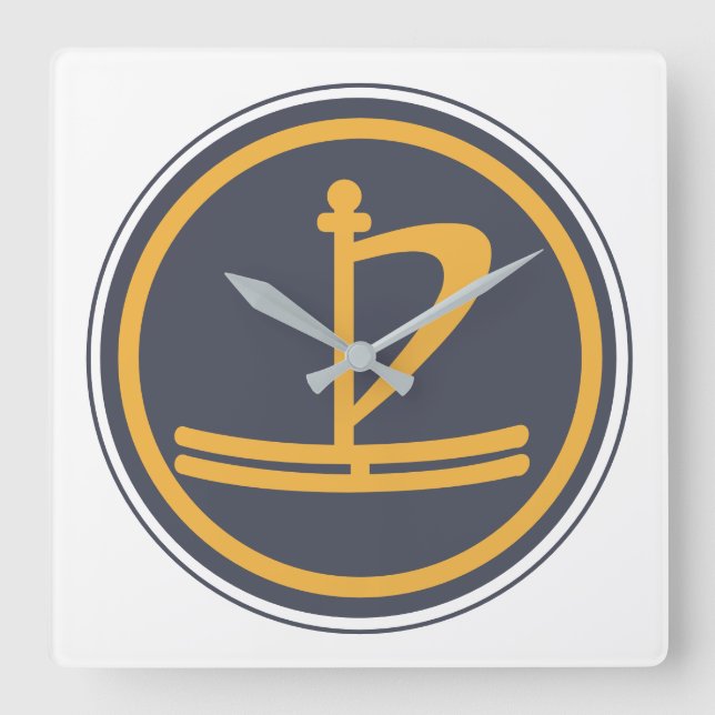 Carrée Horloge Lakan (Recto)