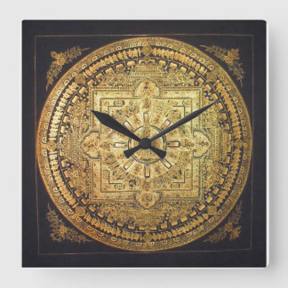 Carrée Horloge Mille-Armées Avalokiteshvara Mandala