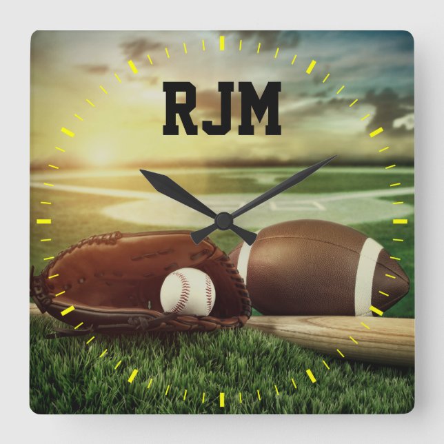 Carrée Horloge sportive - SRF (Recto)