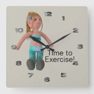 Carrée Horloge - Temps d'exercice