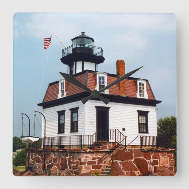 Carrée Phare de Colchester Reef, horloge du Vermont (Recto)
