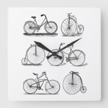 Rétro horloge de vélo