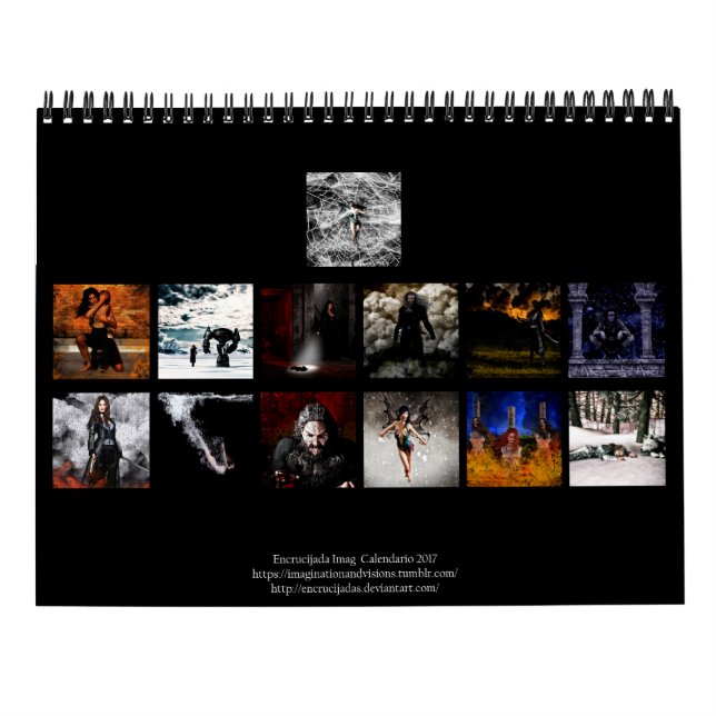 Carrefour Imag - Calendrier 2017 (Dos)