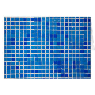 Carrelage bleu mosaïque