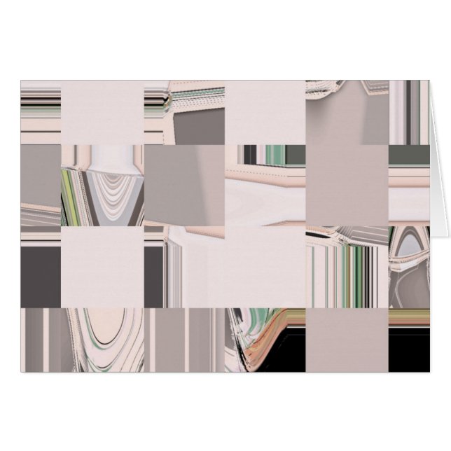 Carrelage d'art Abstrait (Devant horizontal)