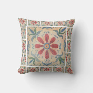 Carrelage décoratif Boho (Floral) Lisse Oreiller