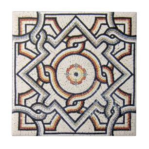 Carrelage en céramique - Carreau à motif mosaïque 