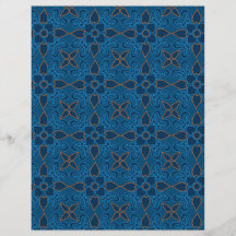 Carrelage espagnol Macédoine avec papeterie orange
