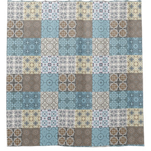 Carrelage marocain Motif rideau de douche