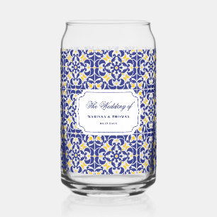 Carrelage méditerranéen Bleu & Jaune Mariage Cadea