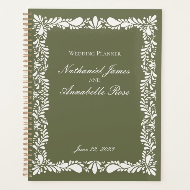 Carrelage Talavera Vert Espagne Fiesta Floral Mari (Devant)