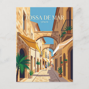 Carrer des Socors Spain Postcard