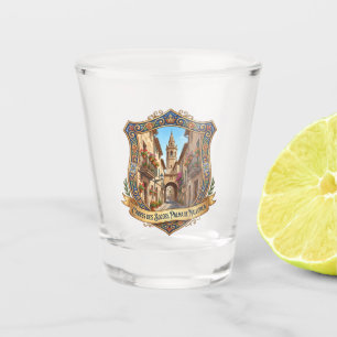 Carrer des Socors Spain Shot Glass