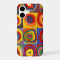 Carrés avec cercles concentriques | Kandinsky |