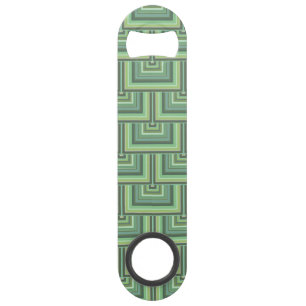 Carrés écailles vert olive motif