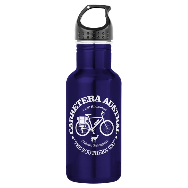 Carretera Austral (TB)  532 Ml Water Bottle (Front)