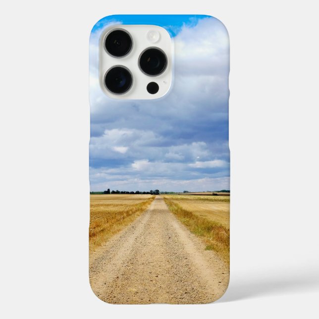 Carretera Boadilla del Camino - Itero de la Vega Case-Mate iPhone Case (Back)
