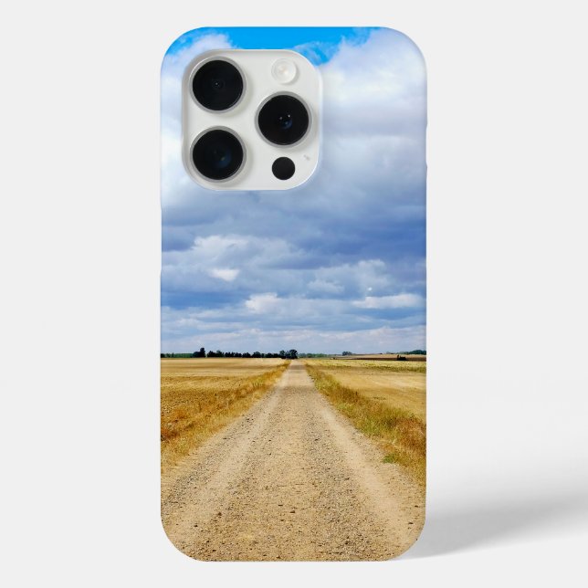 Carretera Boadilla del Camino - Itero de la Vega Case-Mate iPhone Case (Back)