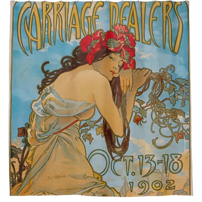 Carriage Dealers by Alphonse Mucha (1902)  (Front)
