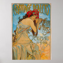Carriage Dealers by Alphonse Mucha (1902)
