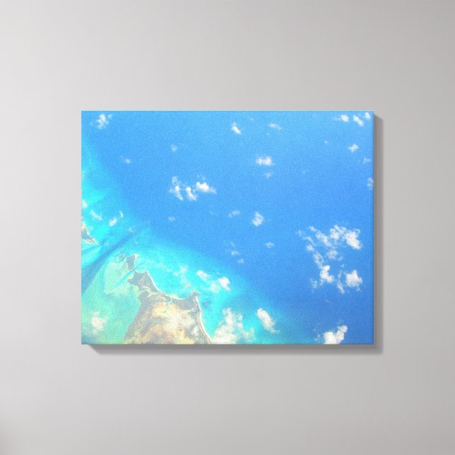 CARRIBEAN SEA #3 ON CANVAS     20 "x 16" (Front)