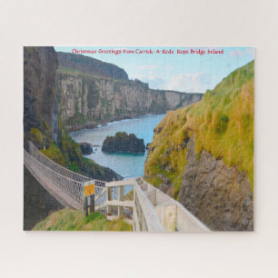 Carrick-A-Rede  Rope Bridge Ireland Jigsaw Puzzle