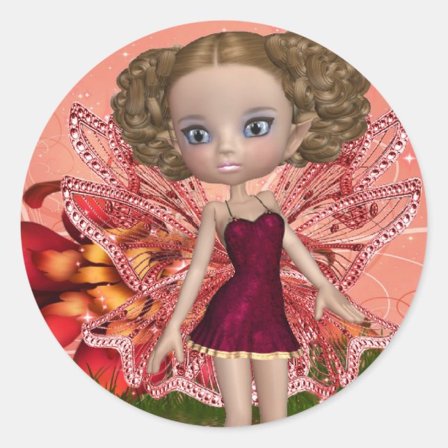 Carrie Fairy Stickers (Front)