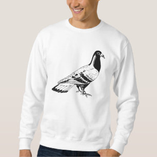Carrier Pigeon Illustration Sweatshirt