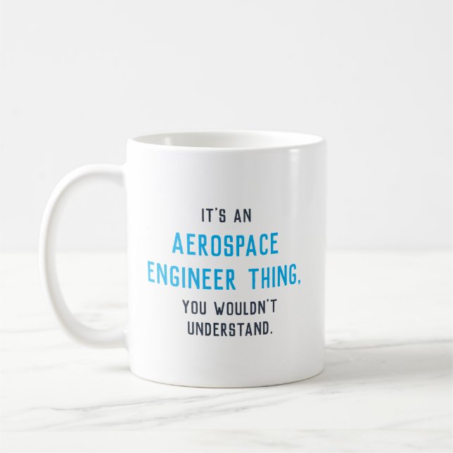 Carrière personnalisable / Collège Mug de café maj (Gauche)