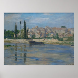 Carrières-Saint-Denis Impressionist Landscape Poster