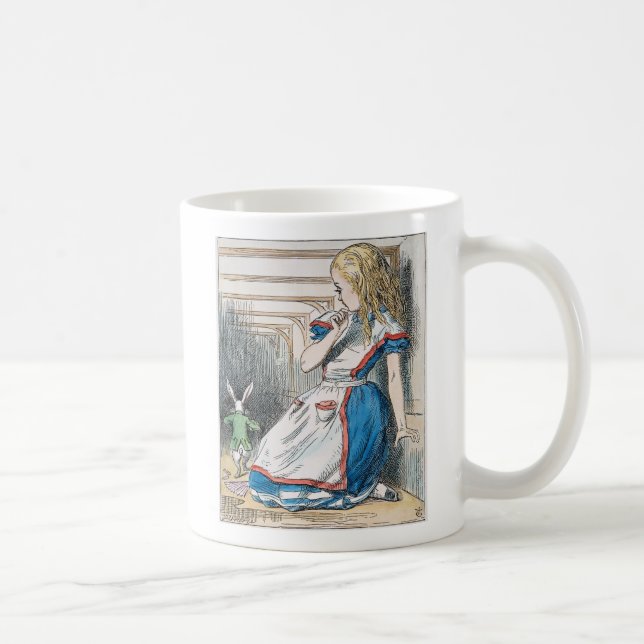 Carroll: Alice, 1865 Coffee Mug (Right)