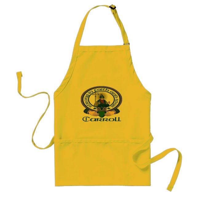 Carroll Clan Motto Apron (Front)