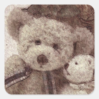 Carroll Teddy Bear Stickers