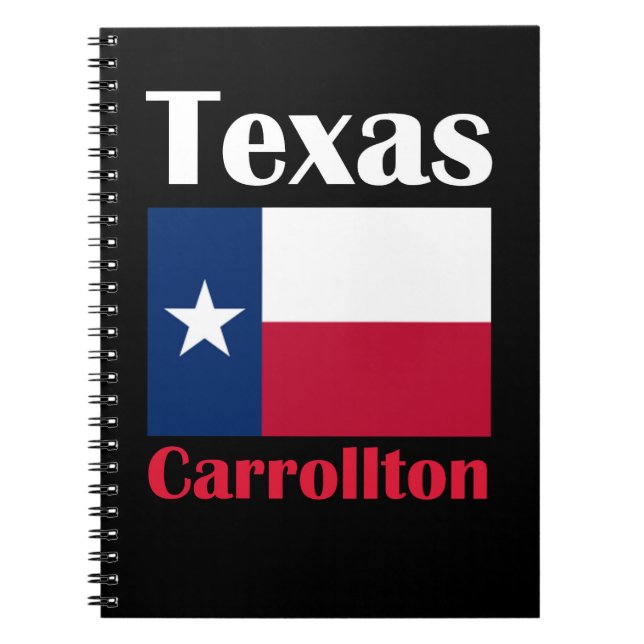 Carrollton TX Notebook (Front)