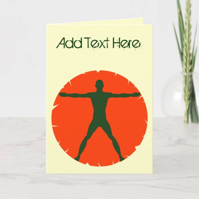 Carrosserie Madness Personal Trainer Carte de voeu (Devant)