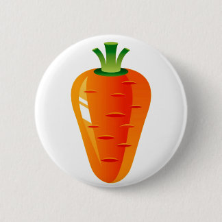 Carrot 2 Inch Round Button