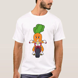Carrot as Biker with Motorcycle.PNG T-Shirt