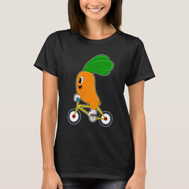 Carrot Bicycle T-Shirt (Front)