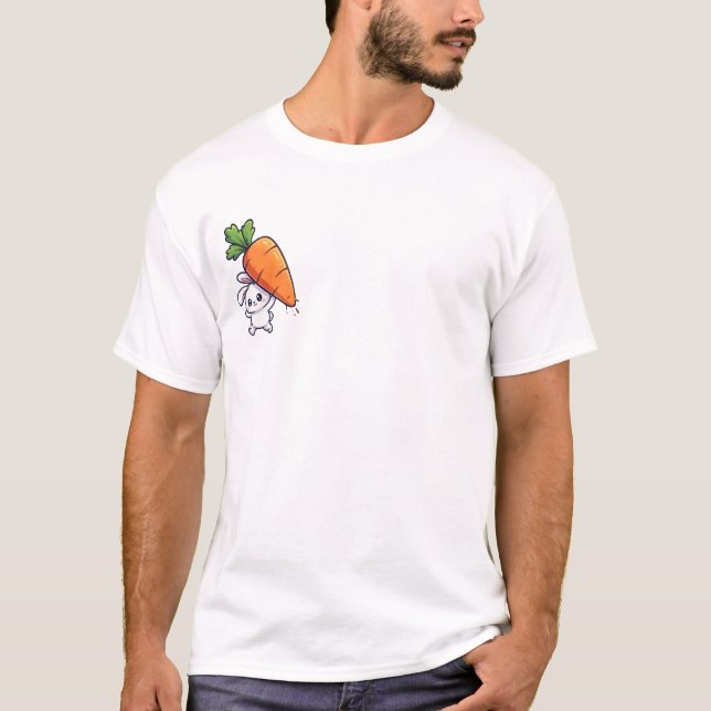 Carrot Bunny Dash T-Shirt (Front)