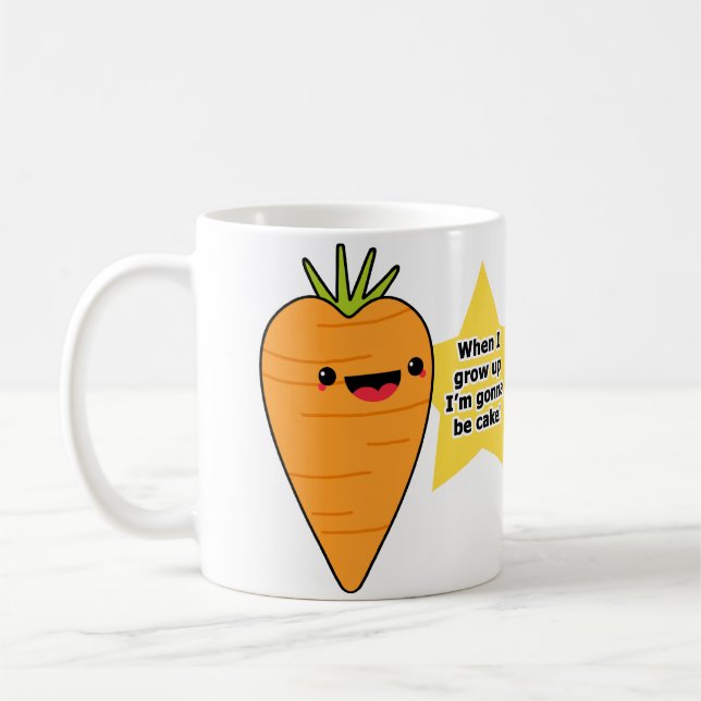 Carrot Cake Coffee Mug (Left)
