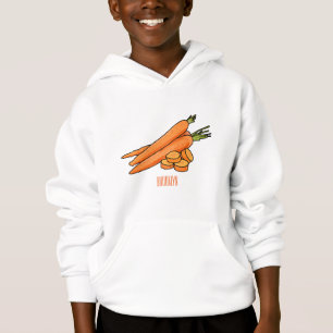 Carrot cartoon illustration