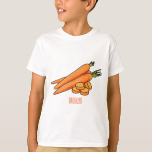 Carrot cartoon illustration T-Shirt