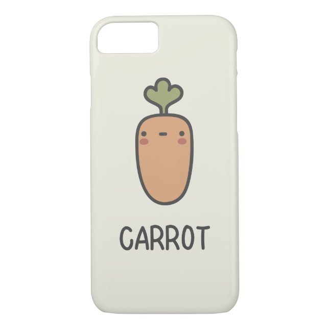 Carrot Case-Mate iPhone Case (Back)