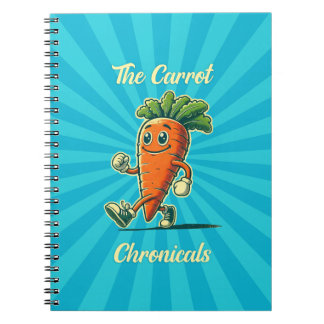 Carrot Chronicals cahier de dessin animé rétro