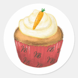 Carrot Cupcake from Vienna's Bakery Sticker