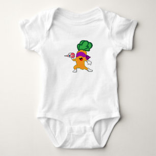 Carrot Darts Dart Baby Bodysuit