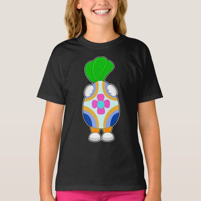 Carrot Easter Easter egg T-Shirt (Front)