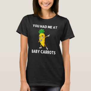 Carrot For Men Women Vegan Farm Vegetable Plant T-Shirt