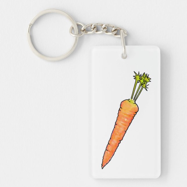 Carrot Keychain (Front)